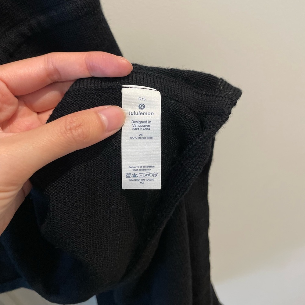 Lululemon Merino Wool Shawl Sweater - Picture 3 of 4